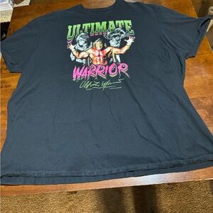 Ultimate warrior wwe tee